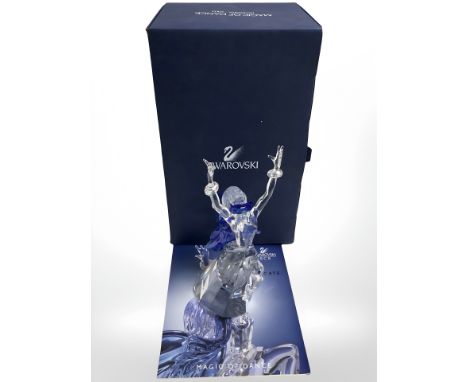 A Swarovski Collector's Society figure, Magic of the Dance, boxed with certificate of authenticity 