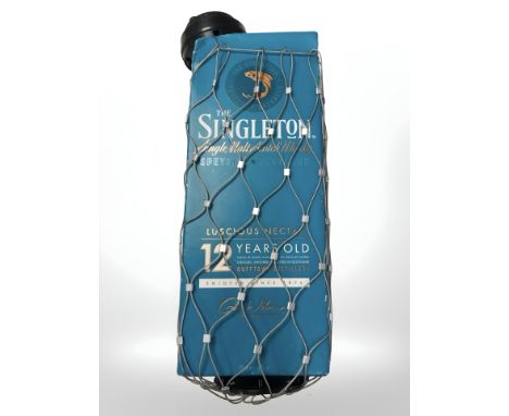 One bottle of single malt scotch whisky 'The Singleton', twelve years old, 700ml, factory sealed.