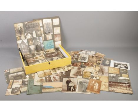 A large collection of vintage military ephemera, photographs, information documents, and booklets. To contain a photograph of