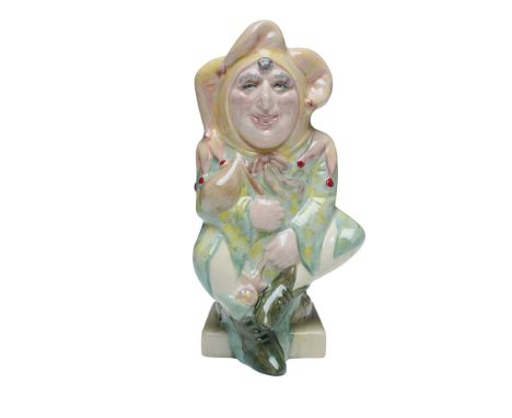 This exceptional Royal Doulton prototype Toby jug showcases a rare color variation, making it a significant collector's piece