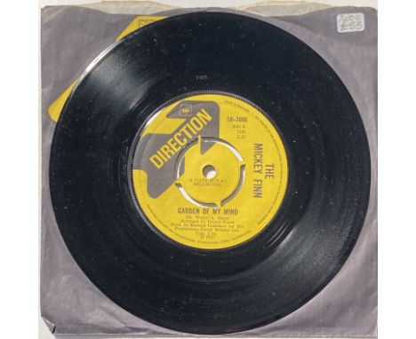 THE MICKEY FINN - GARDEN OF MY MIND 7" - ORIGINAL UK PRESSING (DIRECTION - 58-3086). Heavy Psych/Freakbeat classic from The M