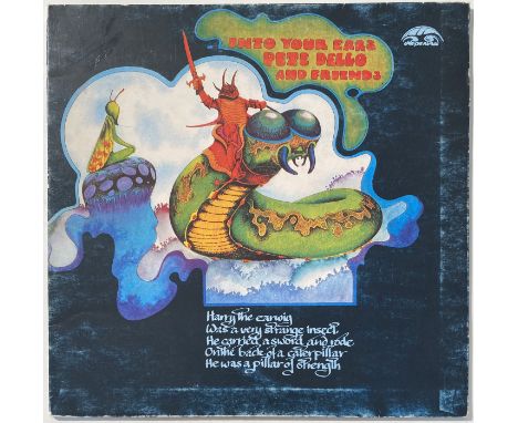 PETE DELLO AND FRIENDS - INTO YOUR EARS LP - ORIGINAL UK PRESSING (NEPENTHA - 6437001). A well presented original UK pressing