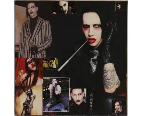 MARILYN MANSON - THE GOLDEN AGE OF GROTESQUE LP - ORIGINAL UK PRESSING WITH POSTERS AND FAN CREATED SLEEVE (NOTHING RECORDS -