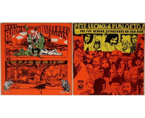PETE BROWN - LPs (ORIGINAL UK HARVEST PRESSINGS). Monster bundle of 2 x very fine condition original UK Harvest LPs featuring