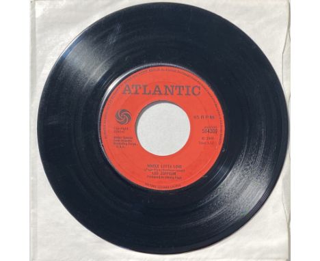 LED ZEPPELIN - WHOLE LOTTA LOVE 7" - ORIGINAL UK WITHDRAWN PRESSING (ATLANTIC 584309). A must-have for any dedicated Led Zep 