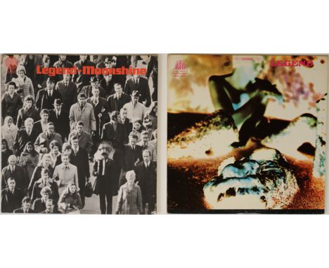 LEGEND - MOONSHINE AND LEGEND LPs - UK AND US ORIGINAL PRESSING LPs. Killer bundle of 2 x original pressing LPs from Legend. 