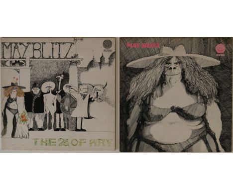 MAY BLITZ - MAY BLITZ AND THE 2ND OF MAY LPs - ORIGINAL UK PRESSINGS (VERTIGO SWIRL - 6360 007 &amp; 6360 037). Very nicely p