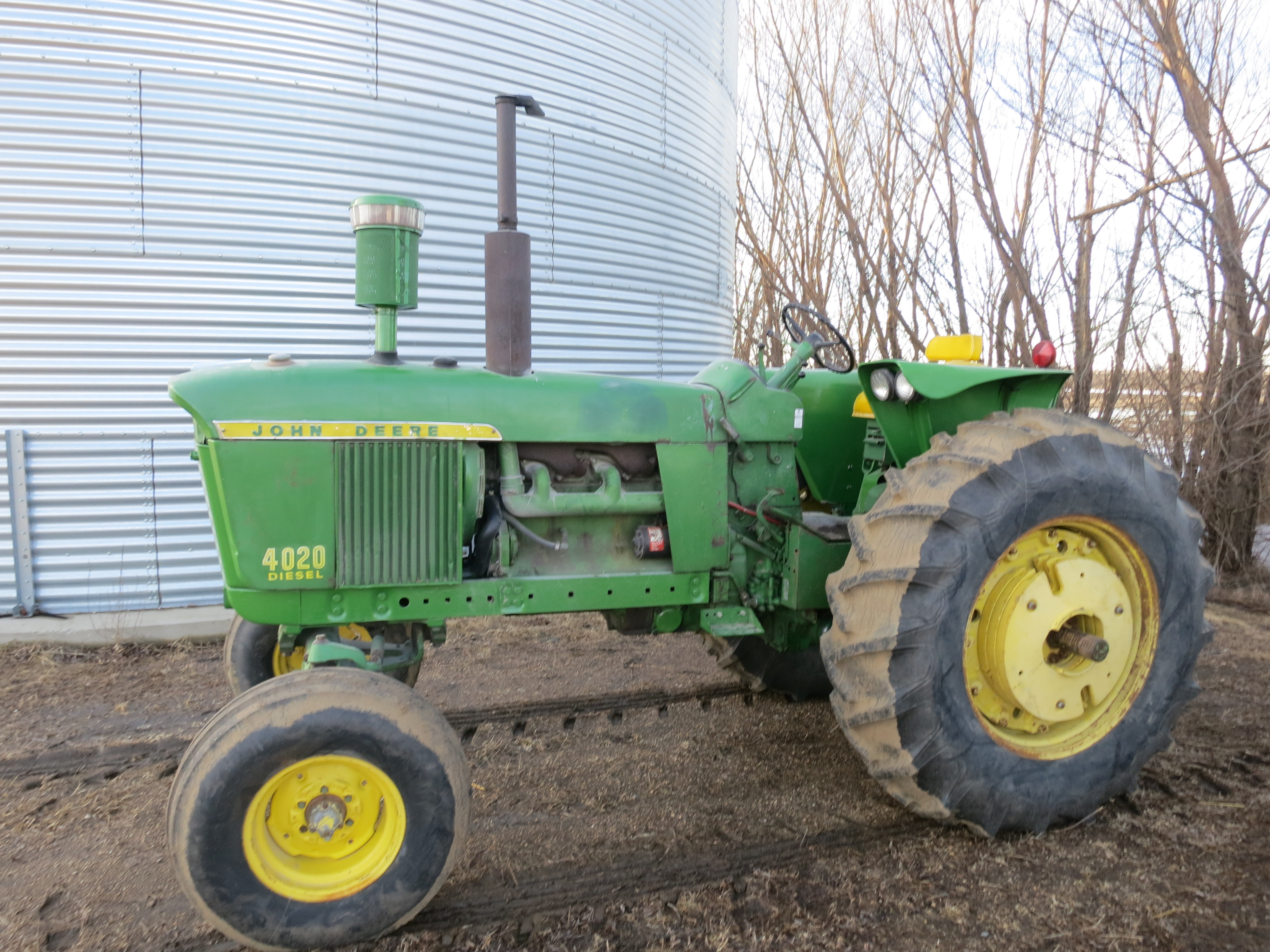 1967 John Deere 4020 Diesel Dual Hydraulics, power shift (3794 hours ...