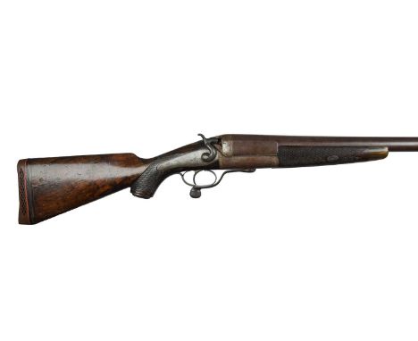 AMENDED DESCRIPTION: THIS IS A 6 BORE GUN AND NOT A 4 BORE, AND THE LOT NOW INCLUDES TWO CARTRIDGE CASES.William Evans: a 6 b