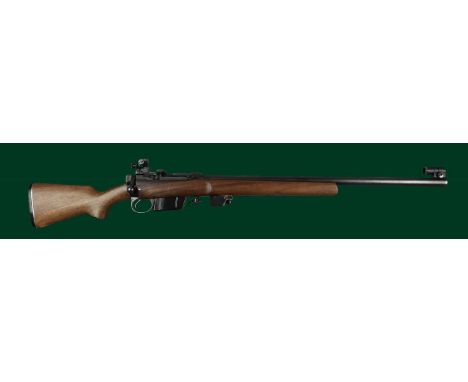  ƑParker Hale: a 7.62x51mm Model T4 match rifle, serial number PF259994, heavy barrel 26 in., globe fore sight, built on a Fa