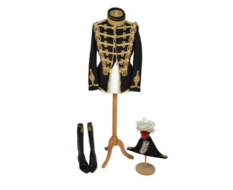 A group of military apparel and associated items partly attributable to Lord O'Hagen, Grenadier Guards, who served in the 2nd