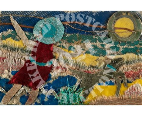 Sharing &amp; Caring - Our Joy of the Seaside - Mixed Media - all gathered from Pakefield beach. I can remember that feeling 