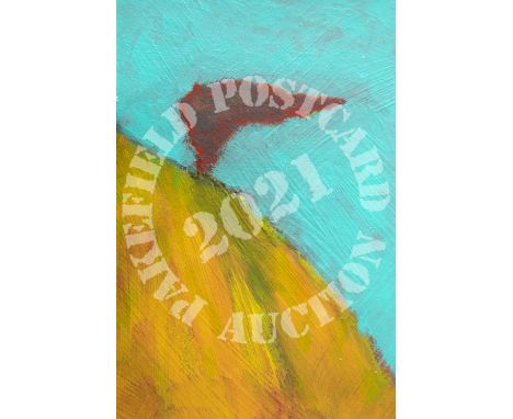Hanging On - Oil. Clinging on for existence these frail trees suffer the Atlantic elements and are battered constantly by ext