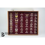 Large Display Case of Butterflies and Moths