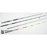 Four Boat Rods