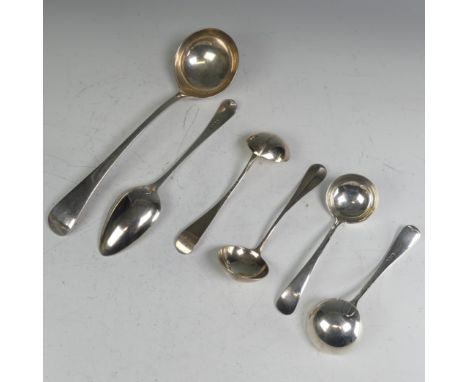 An Edward VIII silver Soup Ladle, by Walker &amp; Hall, hallmarked Sheffield, 1936, Old English pattern with circular bowl, 2