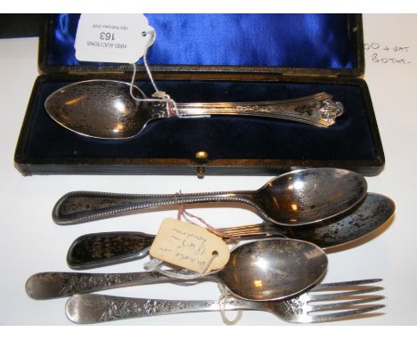 Silver flatware