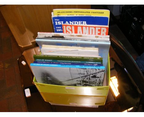 A quantity of Isle of Wight related books, including 'Portrait of The Isle of Wight' by Lawrence Wilson 