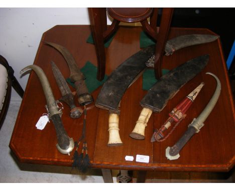 An antique Jambiya, Middle Eastern dagger 