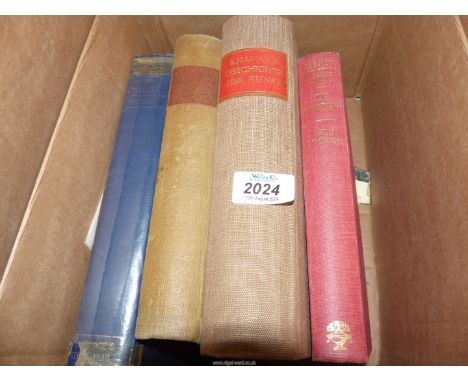 Four books to include: A New Model of the Universe 3rd edition, Occulte Verschunselen, Geschichte Der Kunst, The Men who Rule