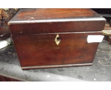 Victorian tea caddy