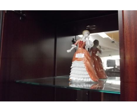 Ceramic figure of a lady