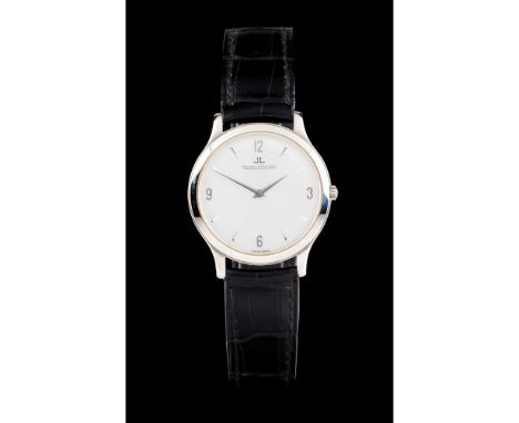 Jaeger LeCoultreJaeger LeCoultre watch, Master Control model. Winding mechanical movement. Ultra-thin stainless steel case. I