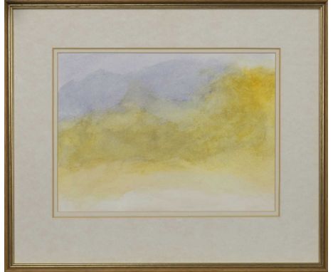 JON SCHUELER (AMERICAN 1916-1992),"w/c 139", Untitled, (Romasaig, Scotland, June 1973)watercolour on paper, signed and dated 