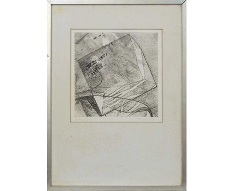 * PHILIP REEVES RSA PRSW RGI RE (SCOTTISH 1931 - 2017),JANUARYetching on paper, signedimage size 28cm x 27cm, overall size 58