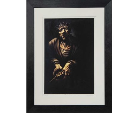 * PETER HOWSON OBE (SCOTTISH b. 1958),ECCAHOMMOlimited edition colour print, signed, dated '05 and numbered 8/100image size 5