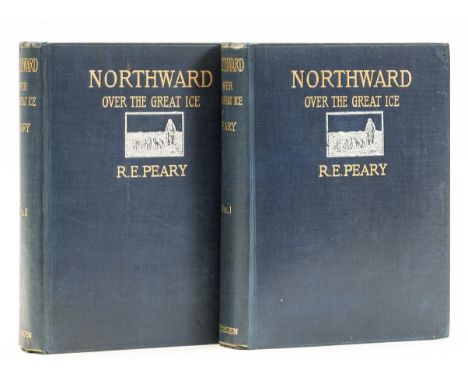 NO RESERVE Polar.- Peary (Robert Edwin) Northward over the great ice, 2vol., first English edition, portrait frontispieces, p