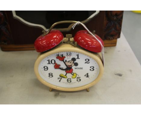 Mickey Mouse alarm clock