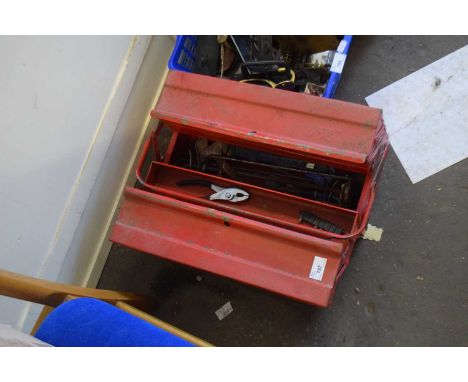 Red cantilever toolbox