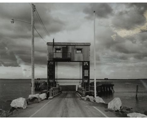 PETER CAMPUS  (b. 1937)  'Lincolnville Ferry', Maine Sea, 1982, printed ca. 1988, gelatin silver print, dated, numbered, titl