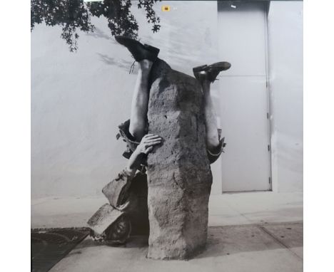 THE BRUCE HIGH QUALITY FOUNDATION - Public Sculpture Tackle, Beuys, 2007. c-print, limited edition 1/6, 121cm x 121cm, framed