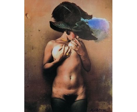 JAN SAUDEK  (b. 1935)   Johanna, 1975.  chromogenic print, signed in ink, wet stamp International Autograph verification 3.9.