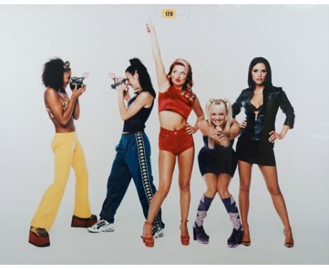 THE SPICE GIRLS: 'Spice Cam', Polaroid 600 Instant Camera Advertising shoot, ca. 1997. twenty-nine original colour contact tr