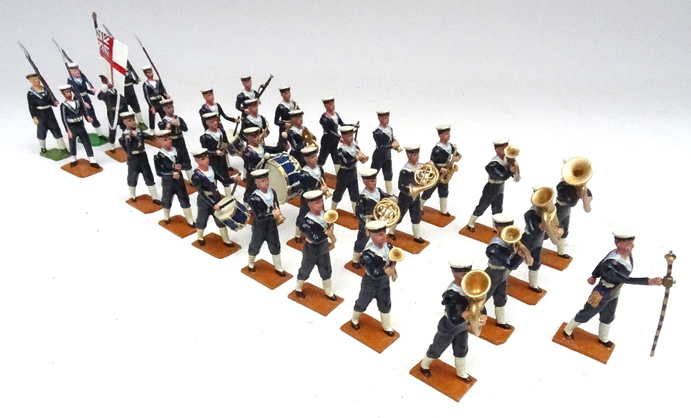 New Toy Soldier Band of the Royal Navy with twentyseven Musicians and