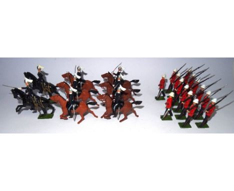 Britains Canadian Troops two sets 9157, Princess Patricia's Light Infantry and two sets 9257, Governor General's Horse Guards