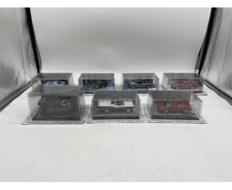 Collection of James Bond Die Another Day Vintage Model Vehicles.