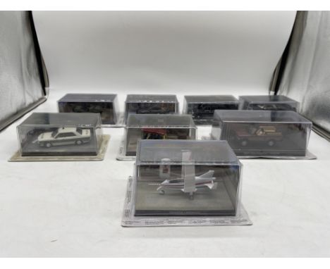 Collection of James Bond Octopussy Vintage Model Vehicles.
