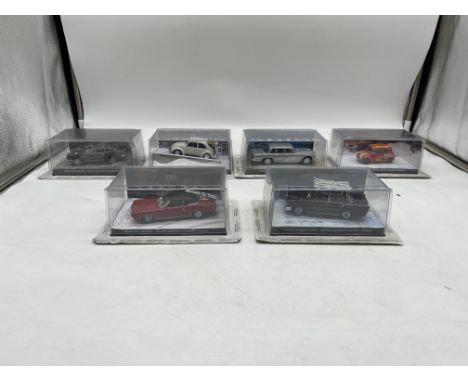 Collection of James Bond On Her Majesty's Secret Service Vintage Model Vehicles.