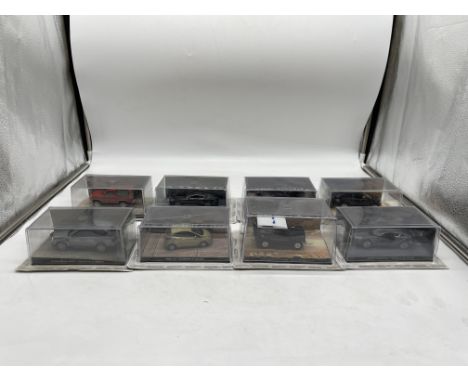 Collection of James Bond Quantum of Solace Vintage Model Vehicles.