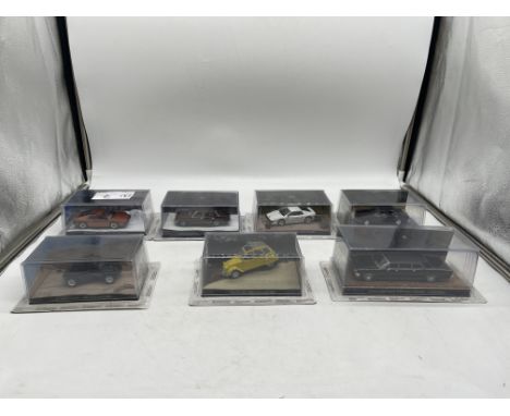 Collection of James Bond For Your Eyes Only Vintage Model Vehicles.