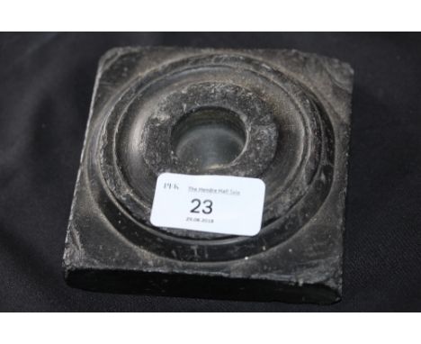 19th Century Welsh candlestick (with old damage)