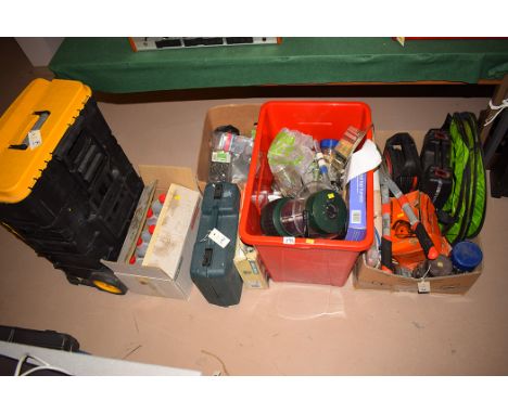 D.I.Y. tools to include Black & Decker 400 watt jigsaw; a Black & Decker D984 circular saw attachment; universal tap turners;