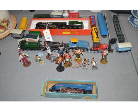 Hornby diecast locomotives to include: 'Sir Nigel Gresley' 00 gauge 4-3-2, boxed; 'Oliver Cromwell' 00 gauge 4-6-2 and tender