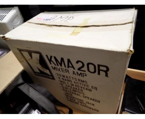 Boxed Kustom 20w guitar amplifier. Not available for in-house P&amp;P 