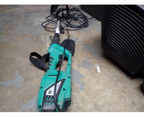 Gardenline electric pole hedge trimmer. All electrical items in this lot have been PAT tested for safety and have passed. Thi