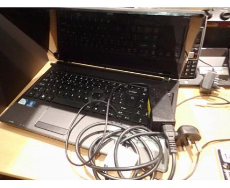 Acer Aspire 5742Z series laptop and charger. All electrical items in this lot have been PAT tested for safety and have passed